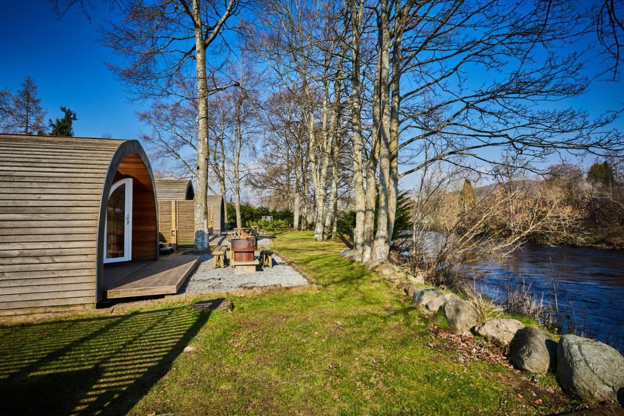 Braidhaugh Holiday Lodge And Glamping Park Crieff Eksteriør billede
